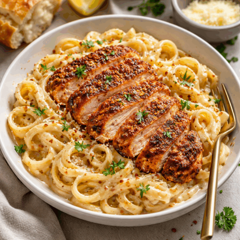 Cajun Chicken Alfredo
