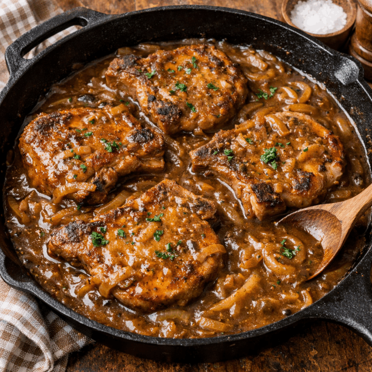 Southern Smothered Pork Chops